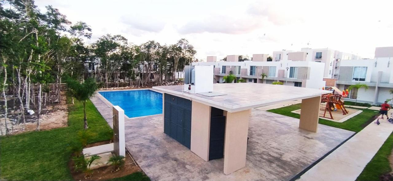 La Ceiba Villa Playa del Carmen Bagian luar foto